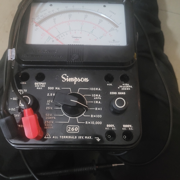 Relay protected analog multimeter - Picture 3 of 3
